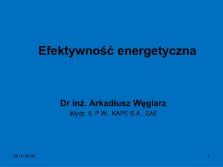 Efektywność energetyczna