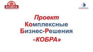 Проект Ко мплексные Б изнес- Р ешения