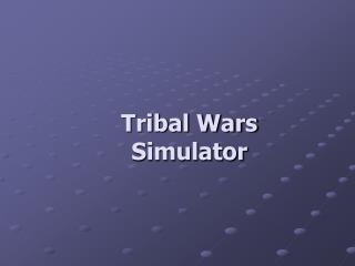 Tribal Wars Simulator