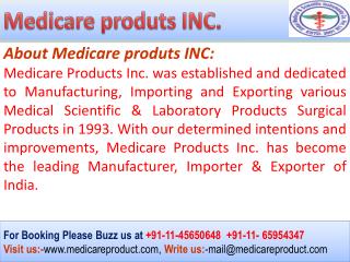 ENT Products Manufacturers