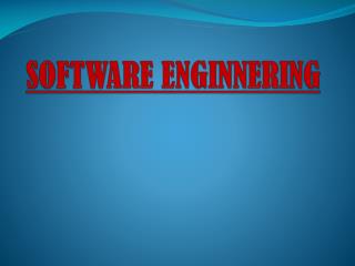 SOFTWARE ENGINNERING