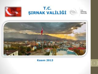 T.C. ŞIRNAK VALİLİĞİ