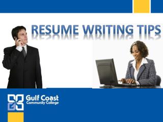 Resume Writing Tips