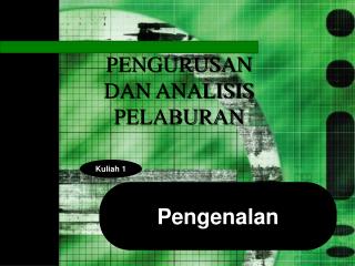 Pengenalan