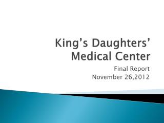 King’s Daughters’ Medical Center