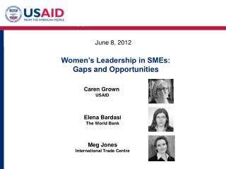Women’s Leadership in SMEs: Gaps &amp; Opportunities