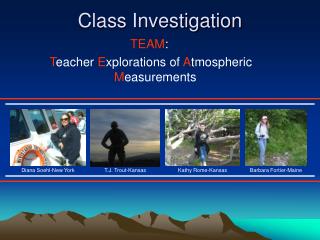 Class Investigation