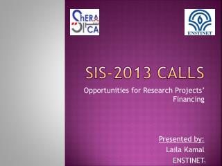 SIS-2013 Calls