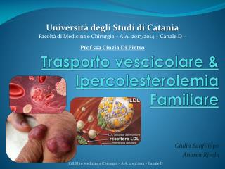 Trasporto vescicolare &amp; Ipercolesterolemia Familiare