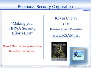 Relational Security Corporation