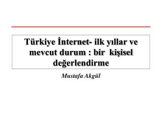 Mustafa Akgül
