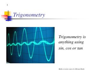 Trigonometry