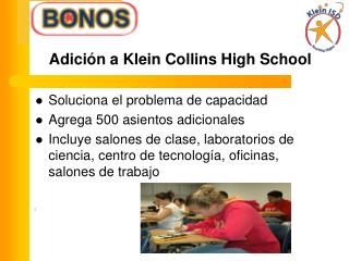 Adición a Klein Collins High School