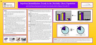 Inpatient Rehabilitation Trends in the Morbidly Obese Population