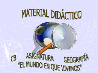 MATERIAL DIDÁCTICO