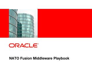 NATO Fusion Middleware Playbook