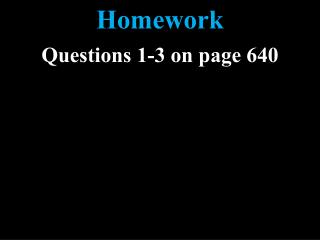 Homework