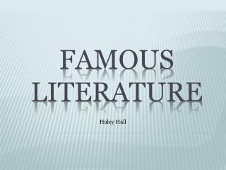 Famous Literature