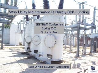 Why Utility Maintenance Is Rarely Self-Funding