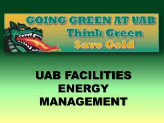 UAB FACILITIES ENERGY MANAGEMENT