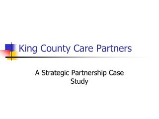 King County Care Partners