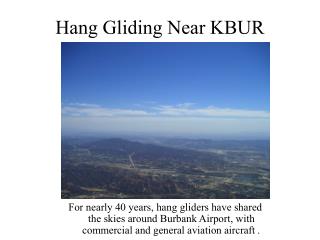 Hang Gliding Near KBUR