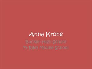 Anna Krone