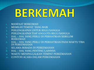 BERKEMAH