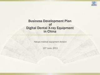 Haluya medical equipment division 15 th June, 2011