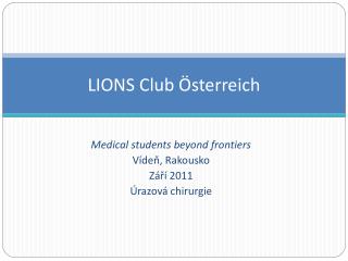 LIONS Club Österreich