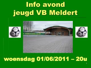 Info avond jeugd VB Meldert