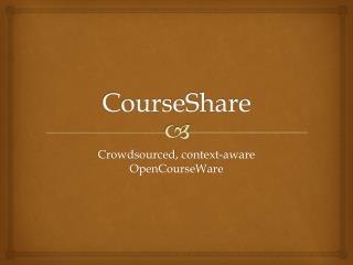 CourseShare