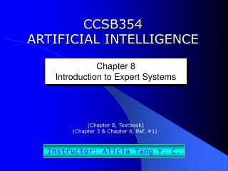 CCSB354 ARTIFICIAL INTELLIGENCE