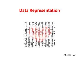 Data Representation