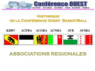 Historique de la Conférence Ouest BasketBall