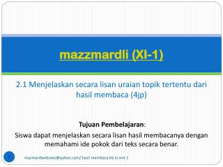 mazzmardli (XI-1)