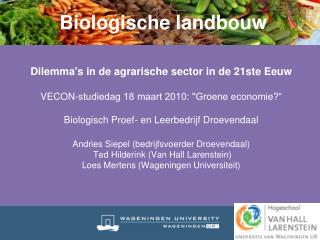 Biologische landbouw