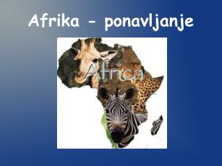 Afrika - ponavljanje