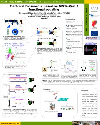 Electrical Biosensors based on GPCR-Kir6.2 functional coupling