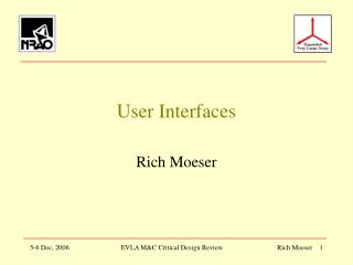 User Interfaces