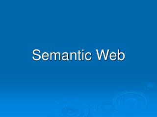 Semantic Web