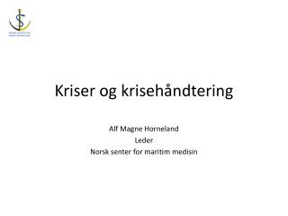 Kriser og krisehåndtering