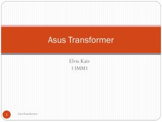 Asus Transformer