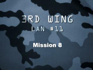 Mission 8