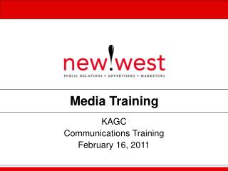 Media Training