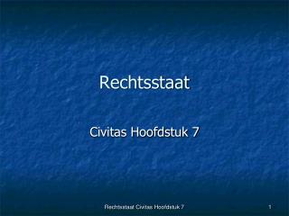 Rechtsstaat