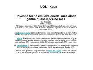 UOL - Kaue