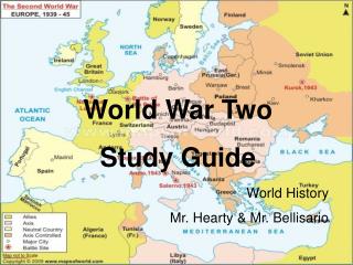 World War Two Study Guide