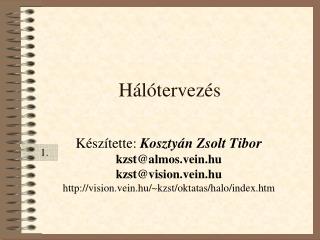 Hálótervezés