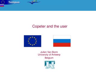 Copeter and the user